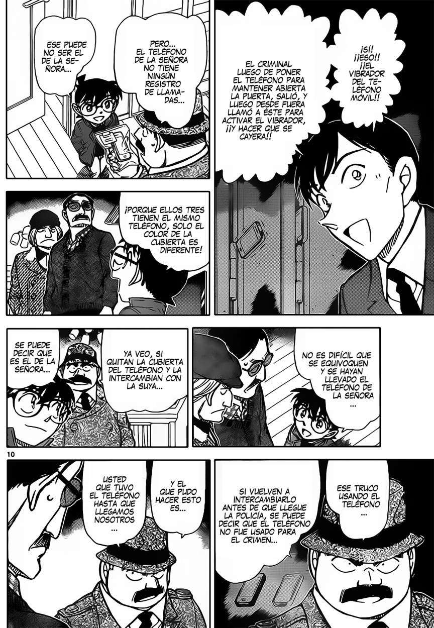 Detective Conan Capítulo 849 - Página 11 en español