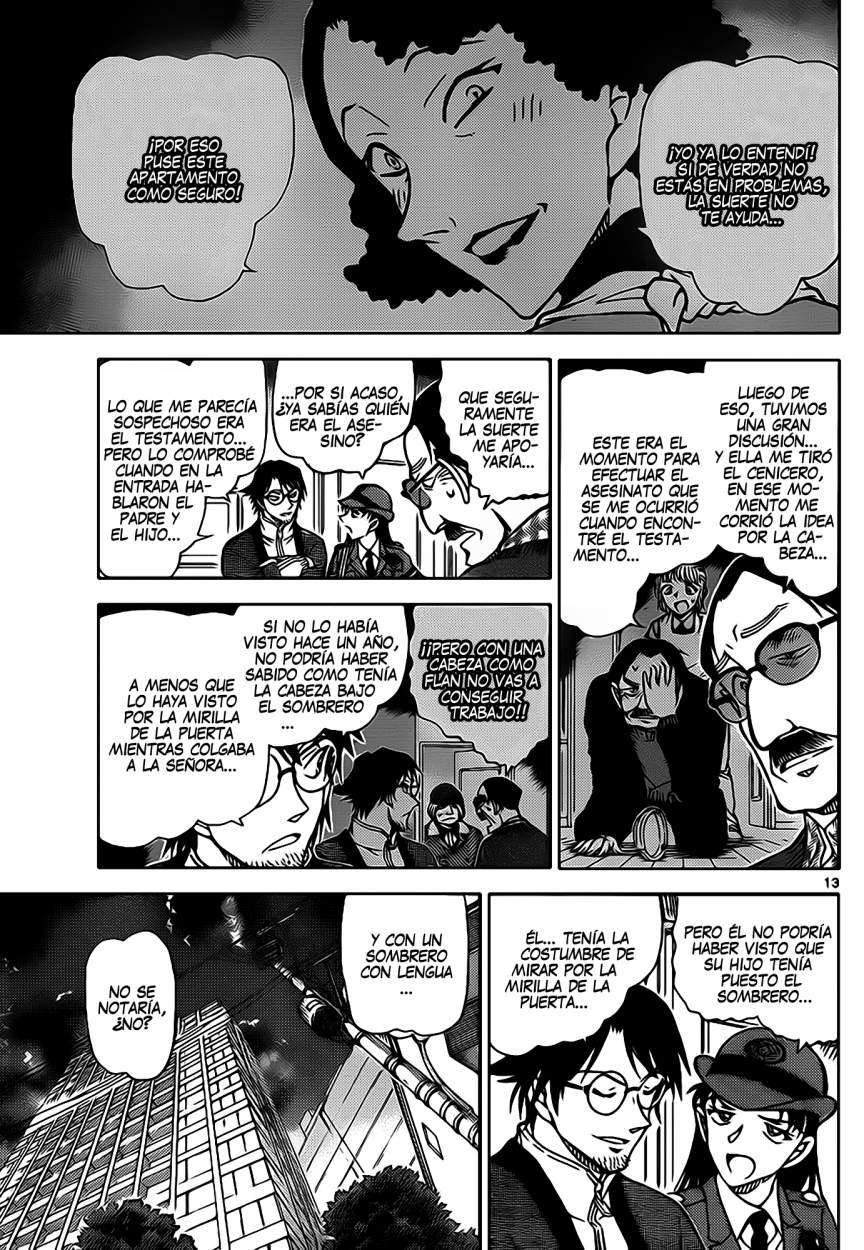 Detective Conan Capítulo 849 - Página 14 en español