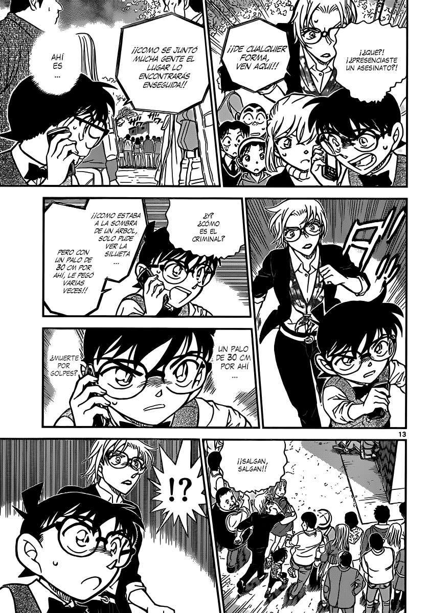 Detective Conan Capítulo 850 - Página 14 en español