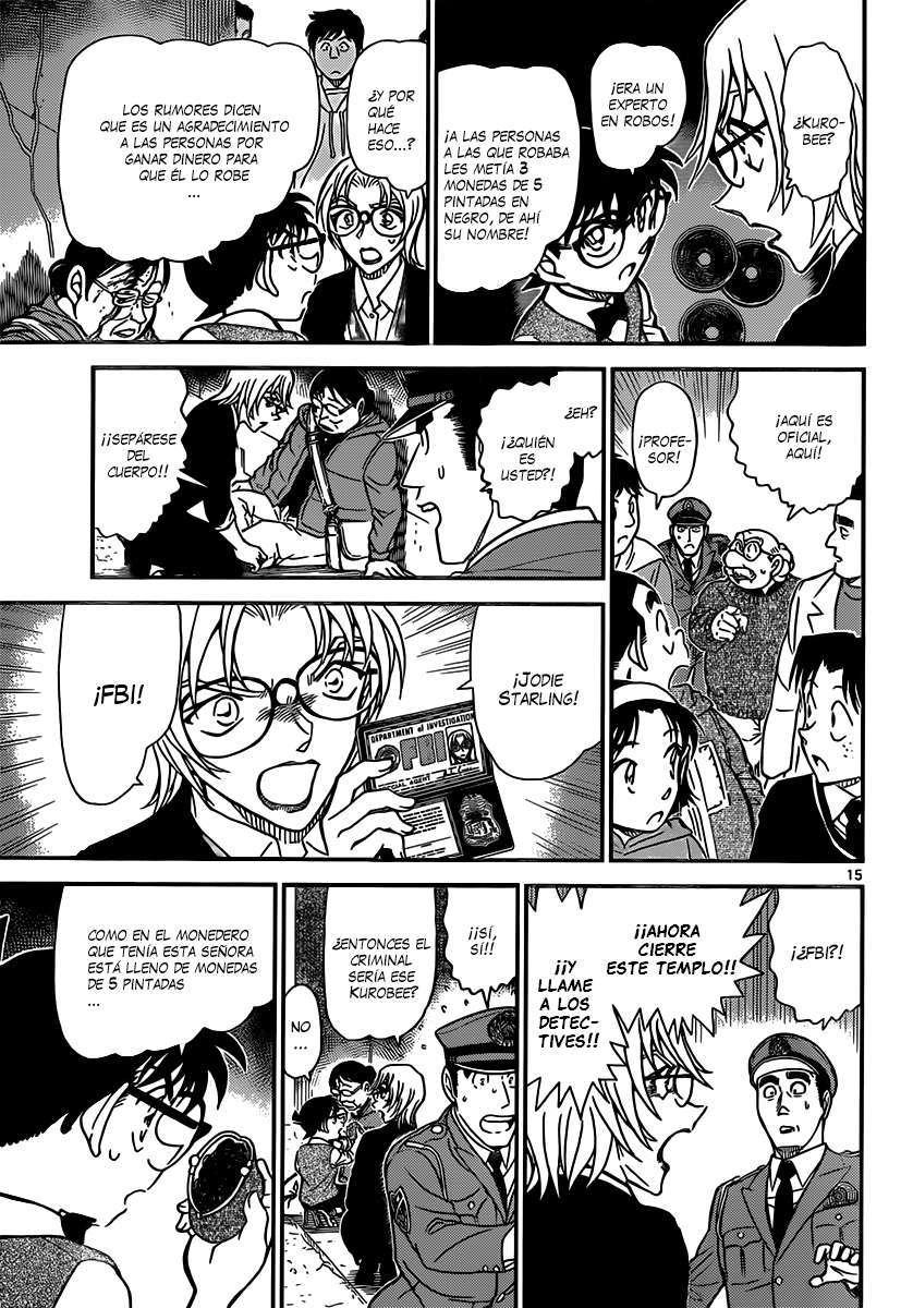 Detective Conan Capítulo 850 - Página 16 en español