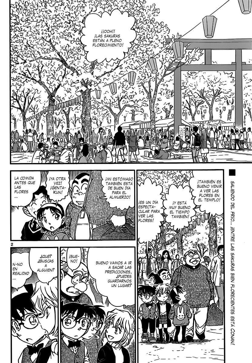 Detective Conan Capítulo 850 - Página 3 en español