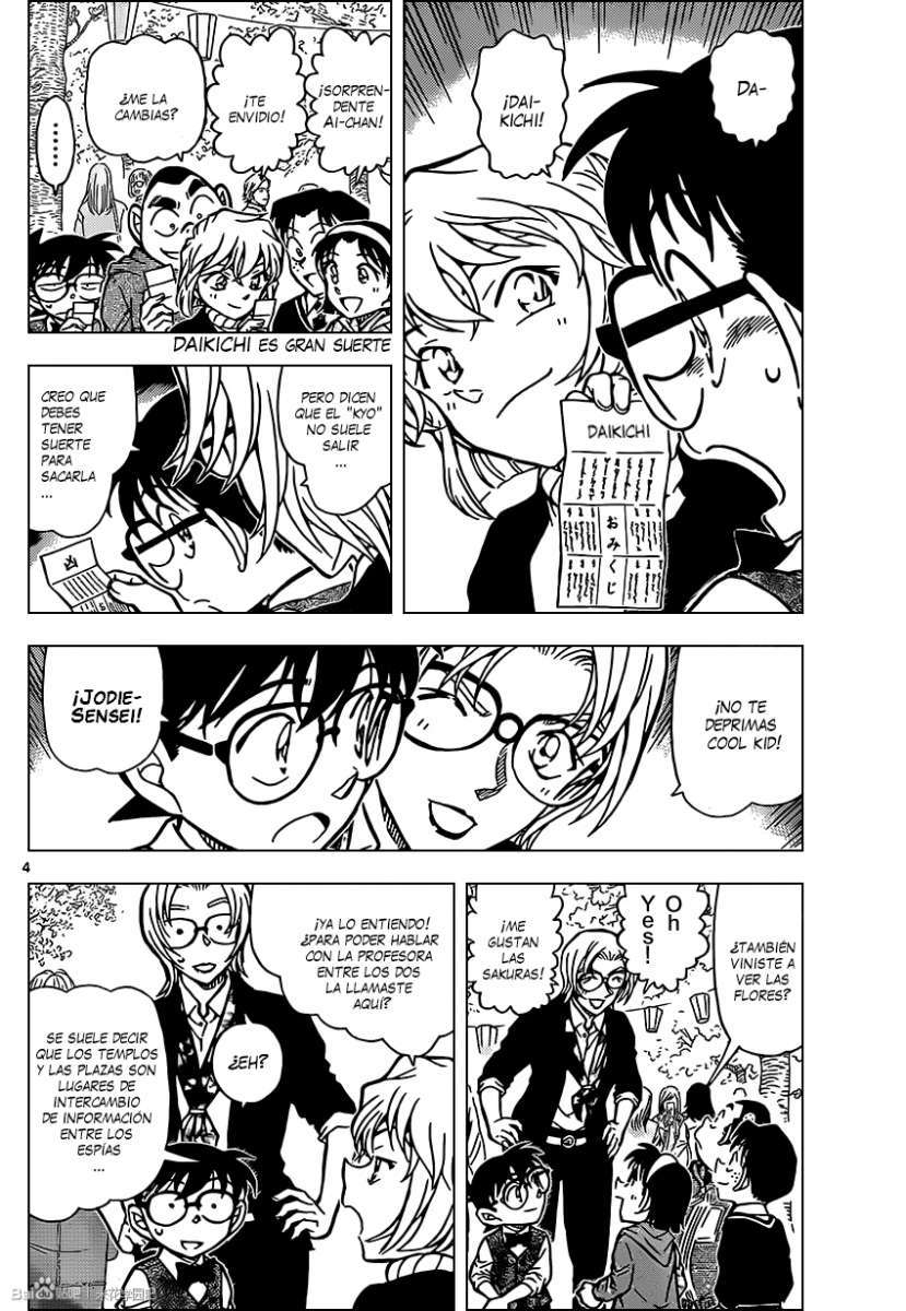 Detective Conan Capítulo 850 - Página 5 en español