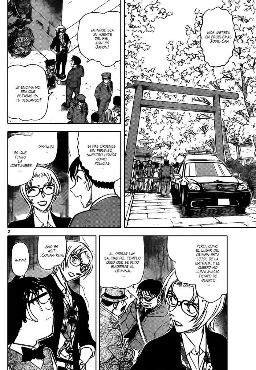 Detective Conan Capítulo 851 - Página 3 en español