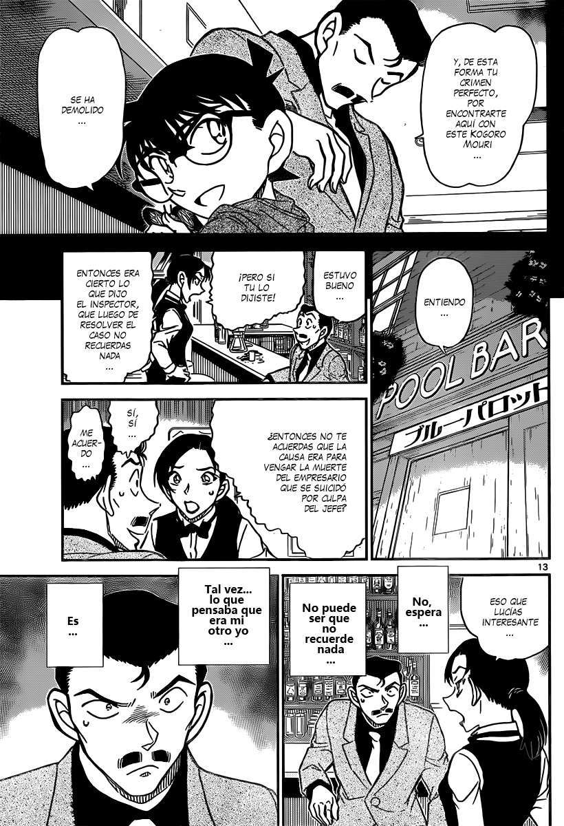 Detective Conan Capítulo 855 - Página 14 en español