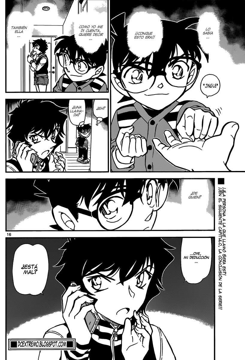 Detective Conan Capítulo 857 - Página 17 en español