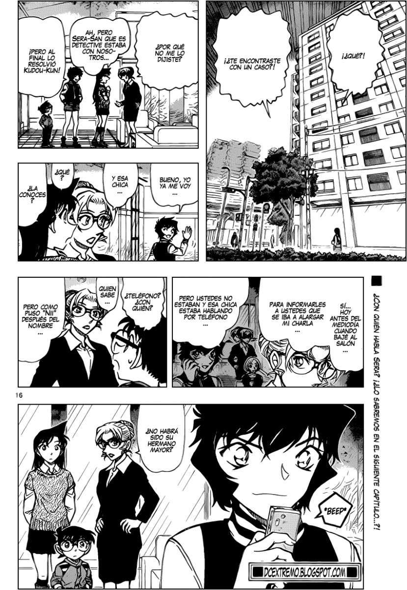 Detective Conan Capítulo 858 - Página 17 en español