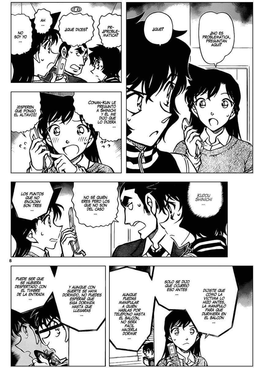 Detective Conan Capítulo 858 - Página 9 en español