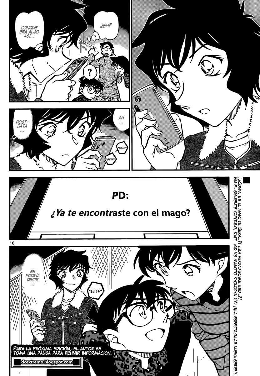 Detective Conan Capítulo 861 - Página 17 en español
