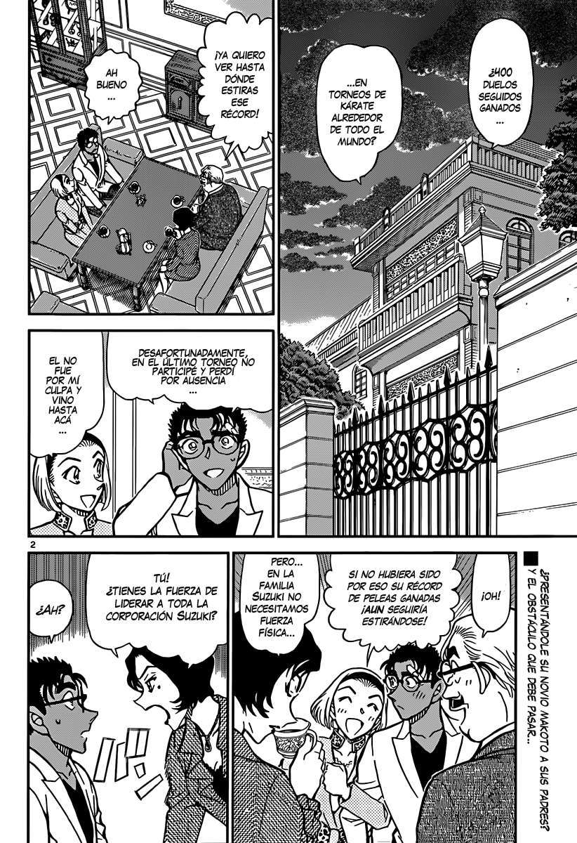Detective Conan Capítulo 862 - Página 3 en español