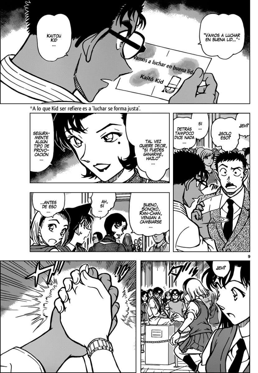 Detective Conan Capítulo 863 - Página 10 en español