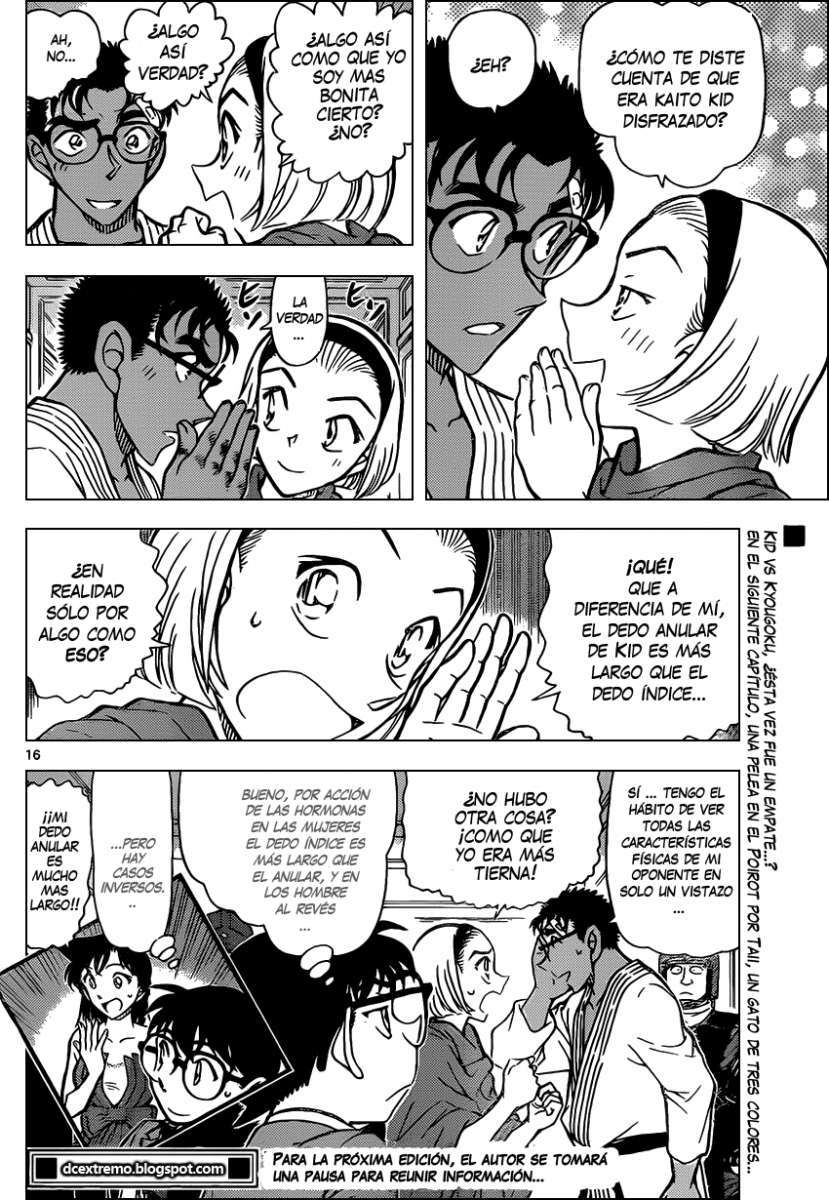 Detective Conan Capítulo 864 - Página 17 en español