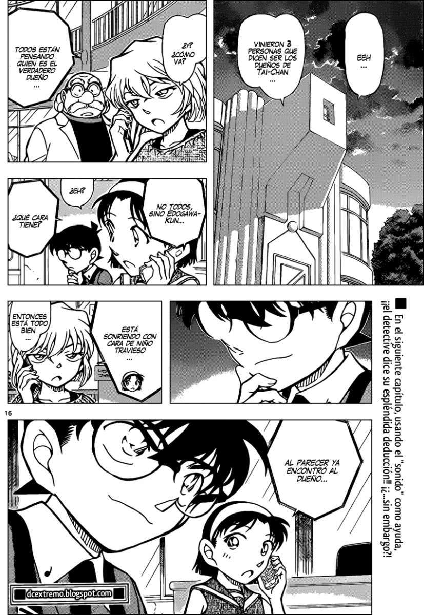 Detective Conan Capítulo 865 - Página 17 en español