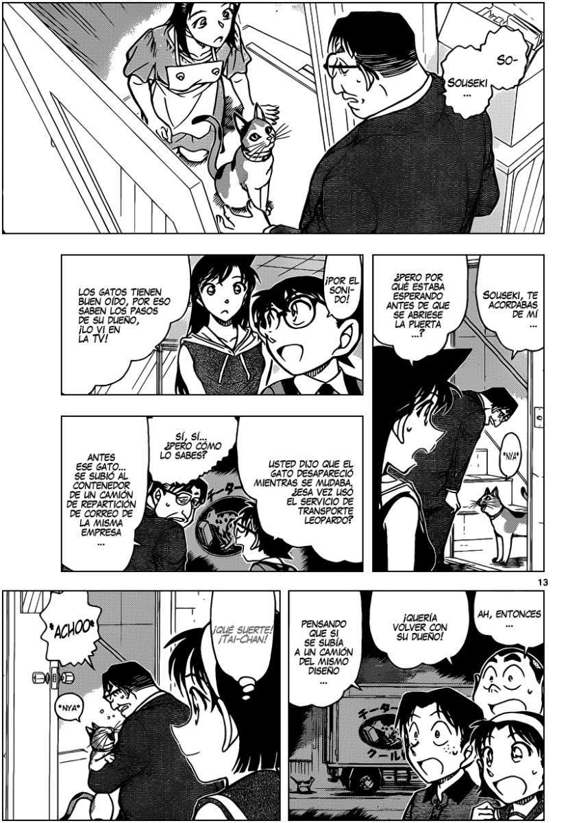 Detective Conan Capítulo 866 - Página 14 en español