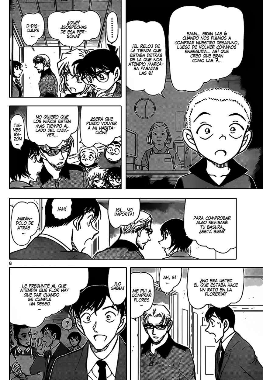 Detective Conan Capítulo 870 - Página 9 en español