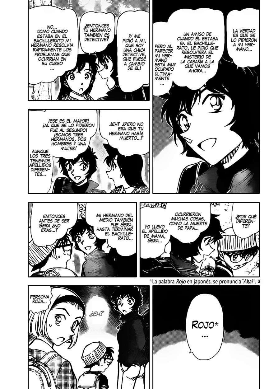 Detective Conan Capítulo 872 - Página 4 en español
