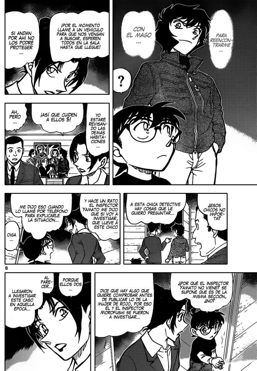 Detective Conan Capítulo 874 - Página 9 en español