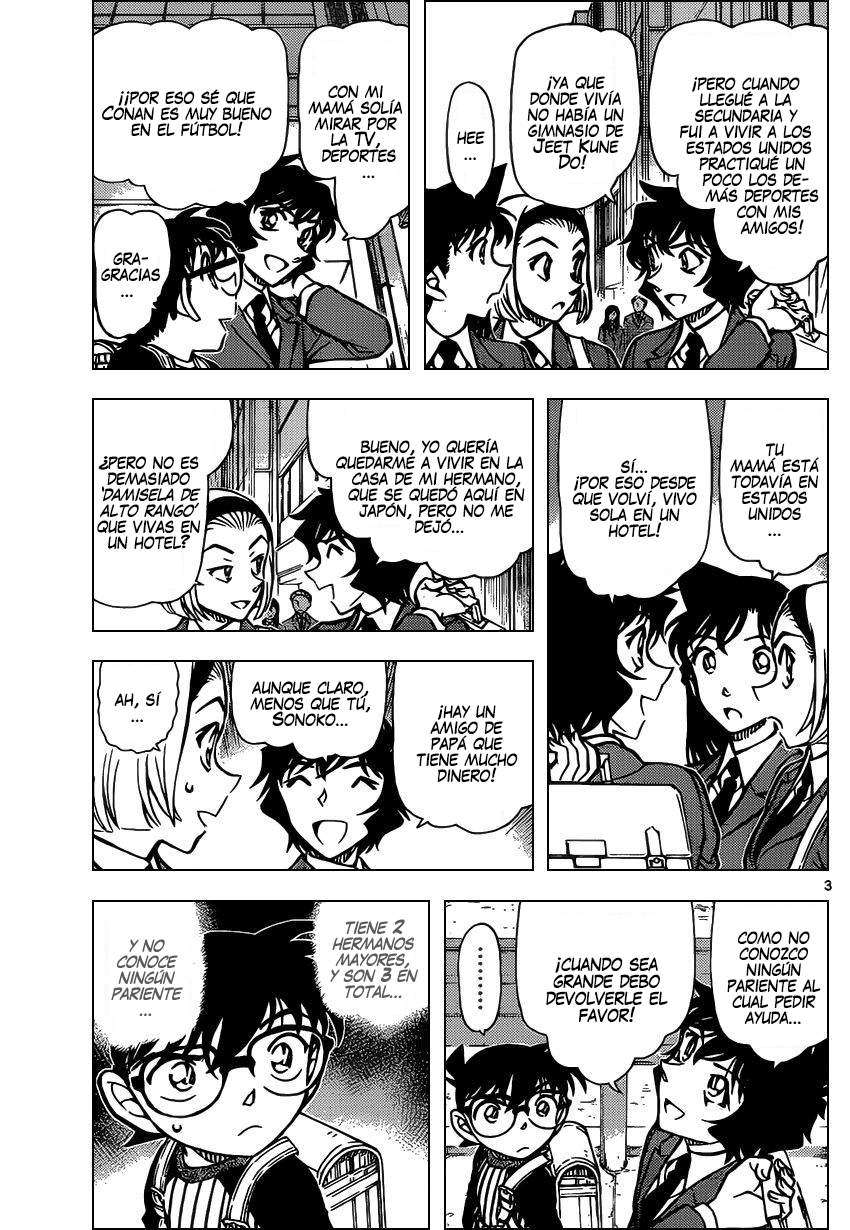 Detective Conan Capítulo 876 - Página 4 en español