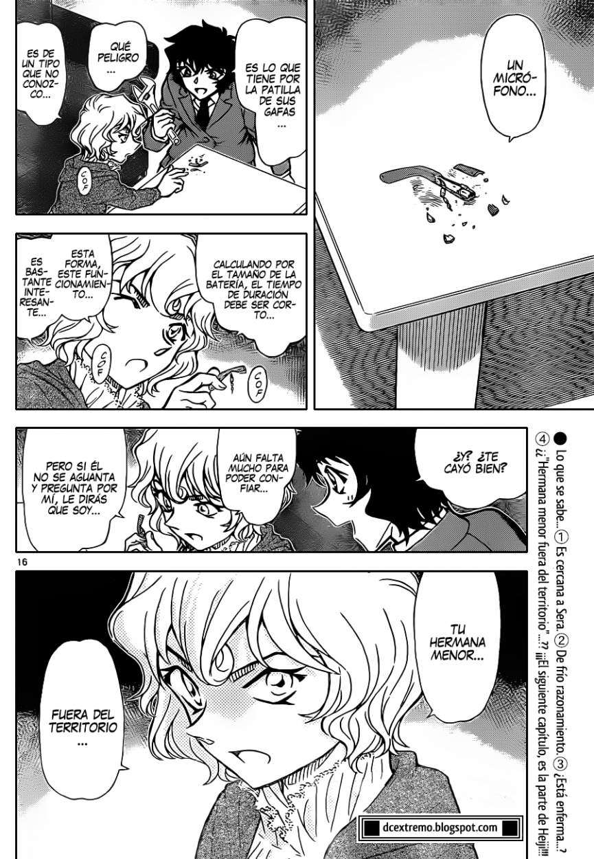 Detective Conan Capítulo 878 - Página 17 en español
