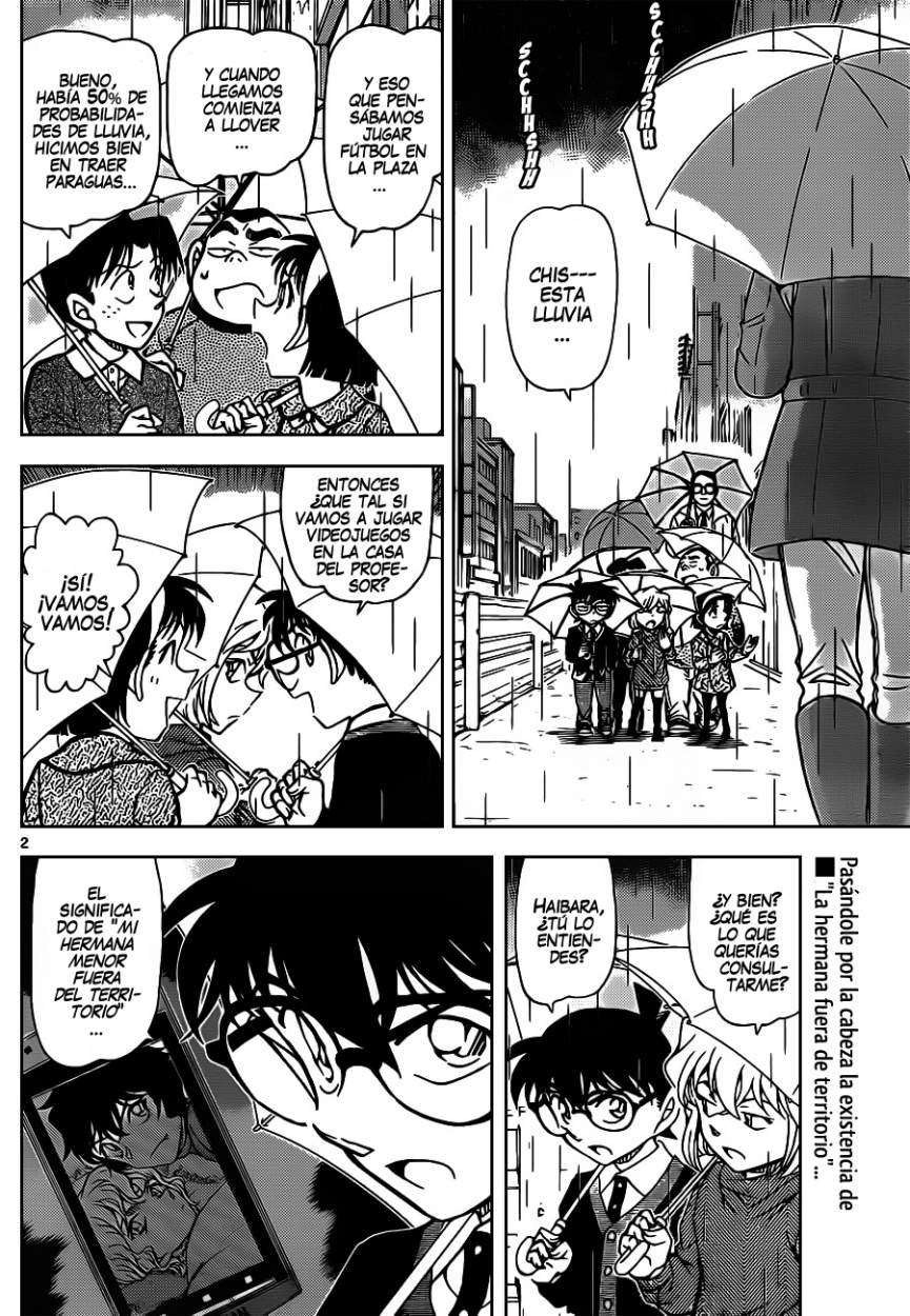 Detective Conan Capítulo 879 - Página 3 en español