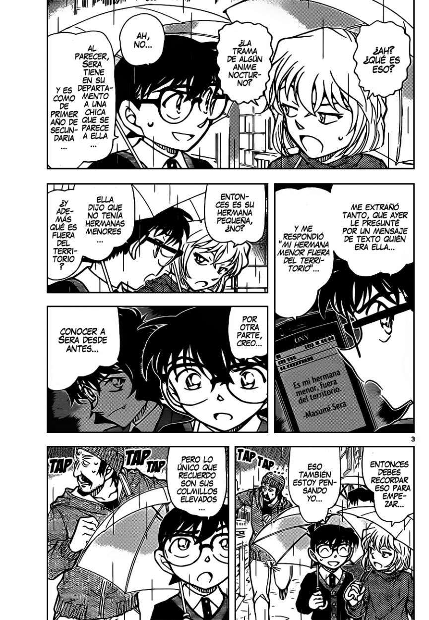 Detective Conan Capítulo 879 - Página 4 en español
