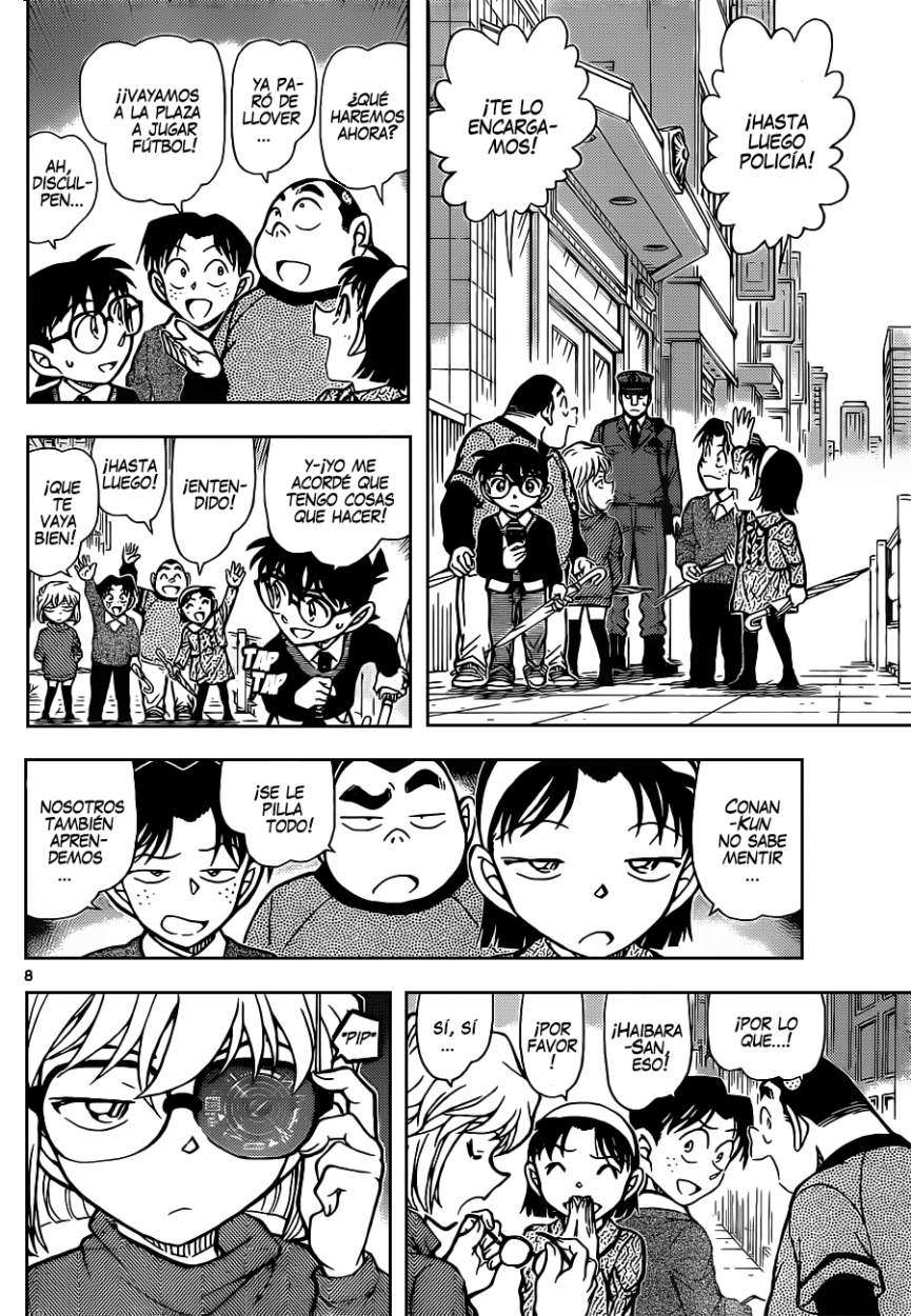 Detective Conan Capítulo 879 - Página 9 en español