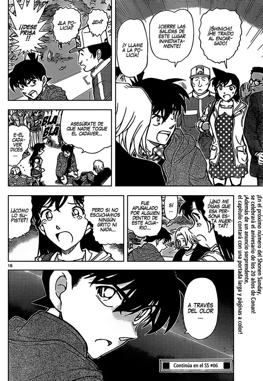 Detective Conan Capítulo 882 - Página 17 en español