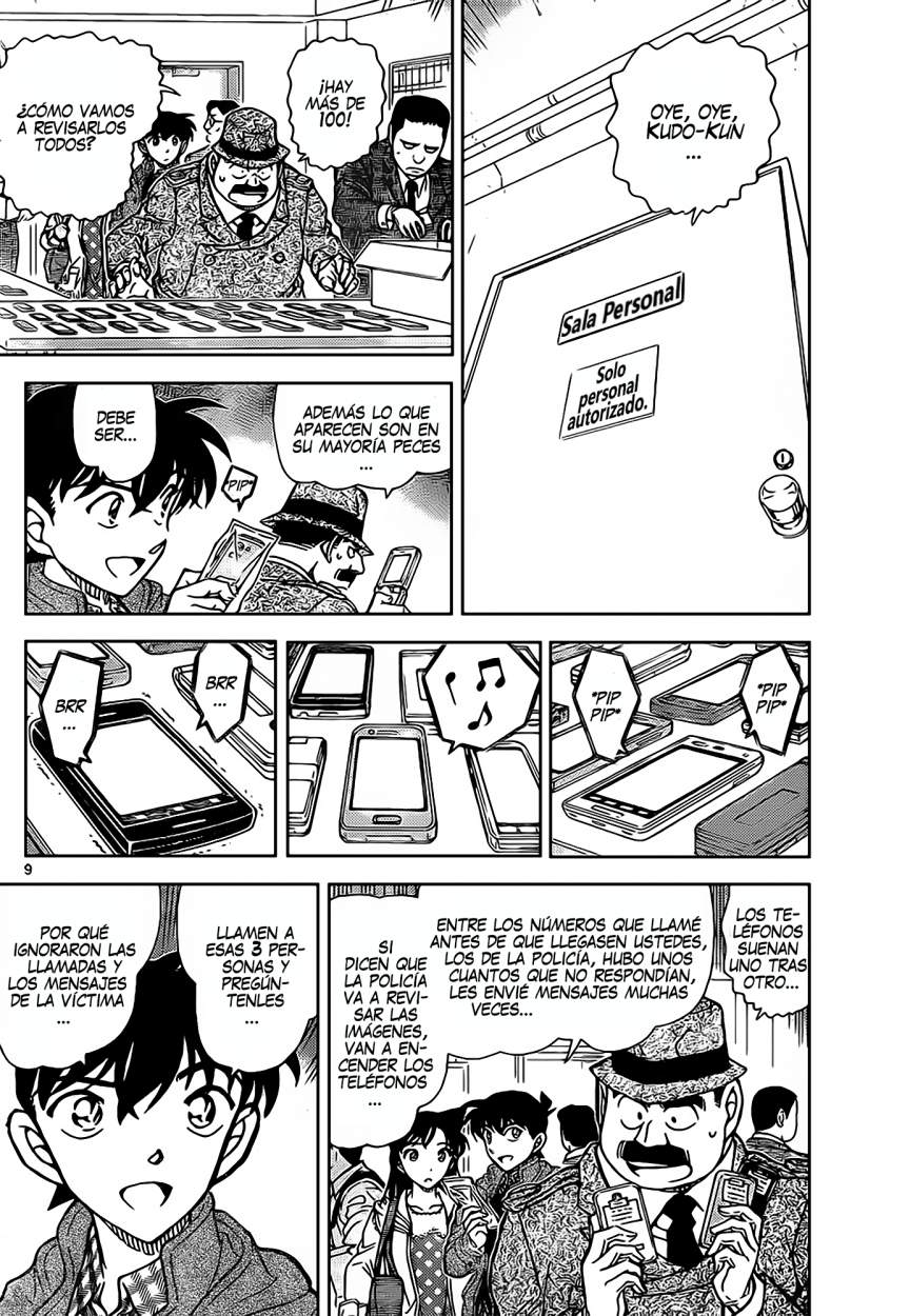 Detective Conan Capítulo 883 - Página 8 en español