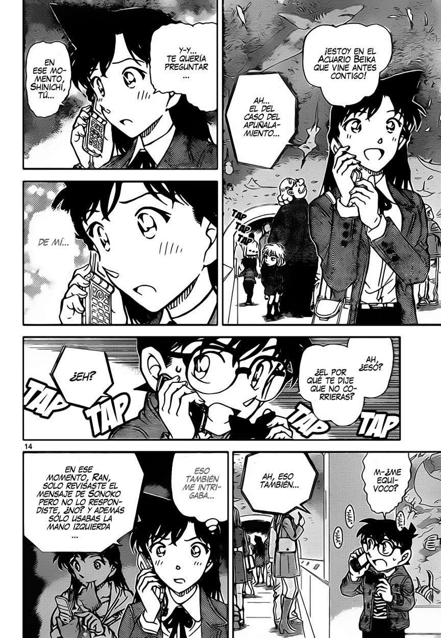 Detective Conan Capítulo 884 - Página 15 en español