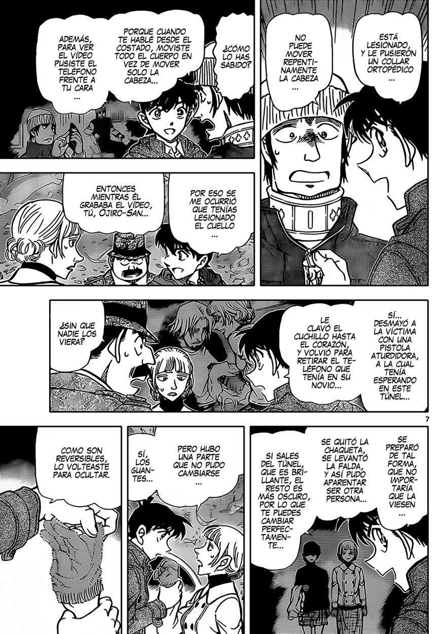 Detective Conan Capítulo 884 - Página 8 en español