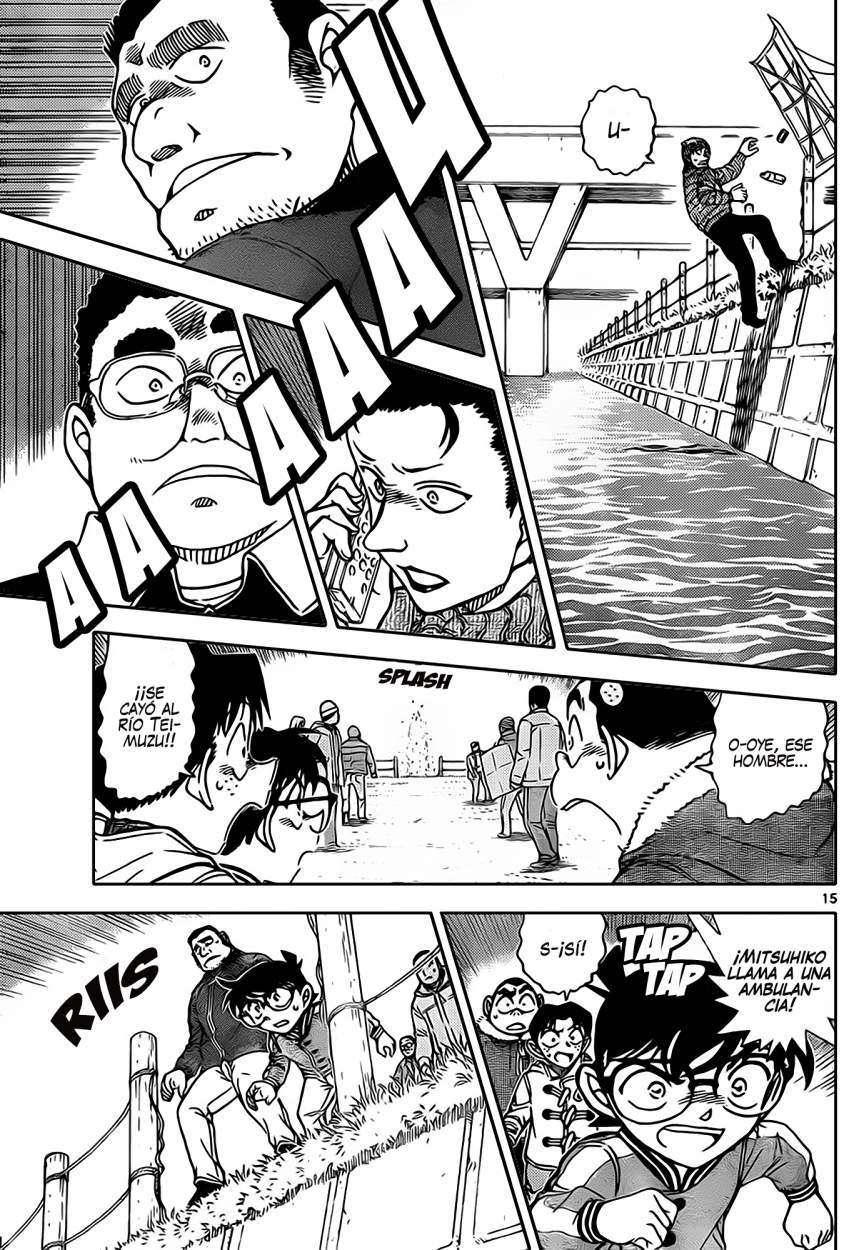 Detective Conan Capítulo 885 - Página 16 en español