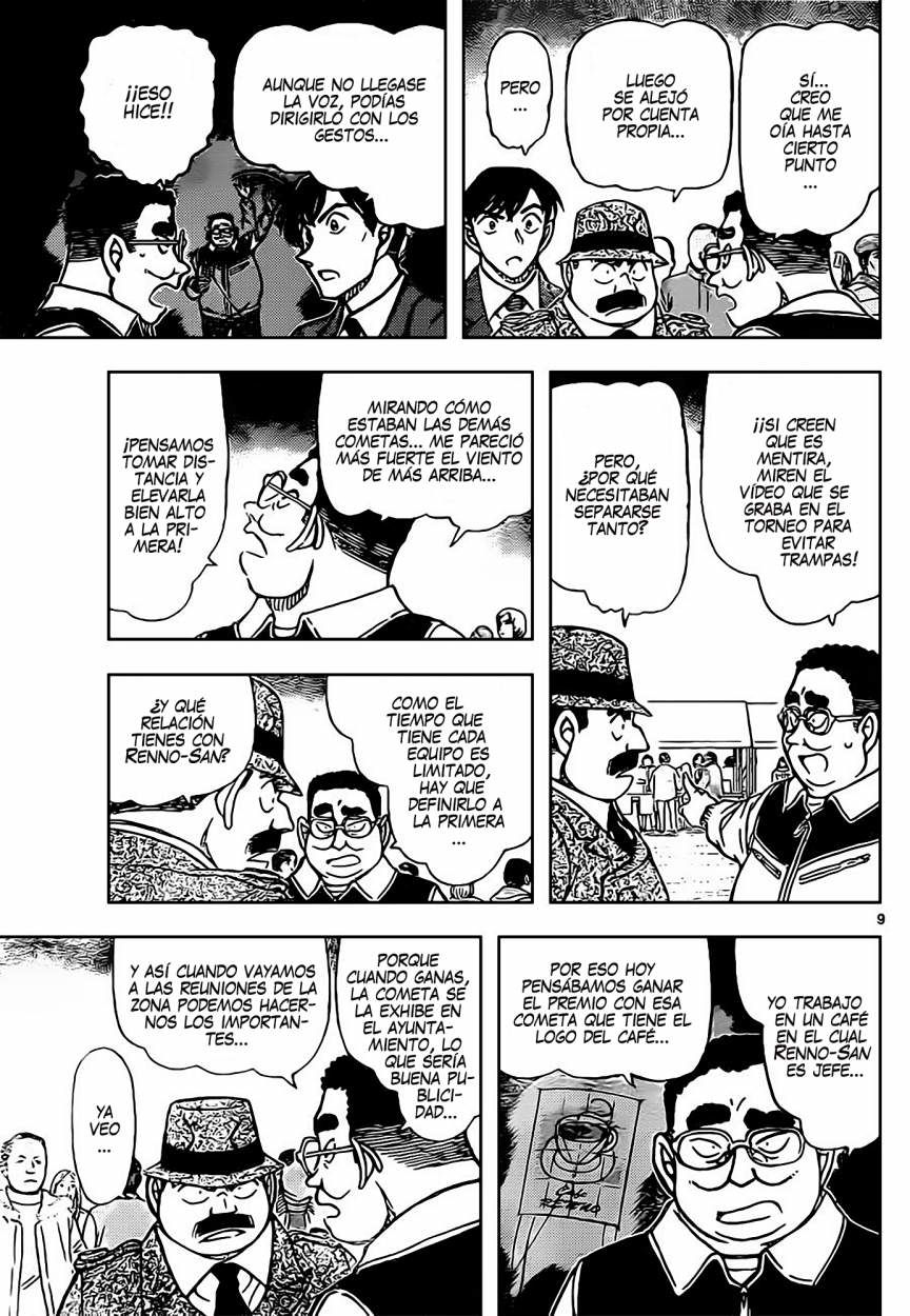 Detective Conan Capítulo 886 - Página 9 en español