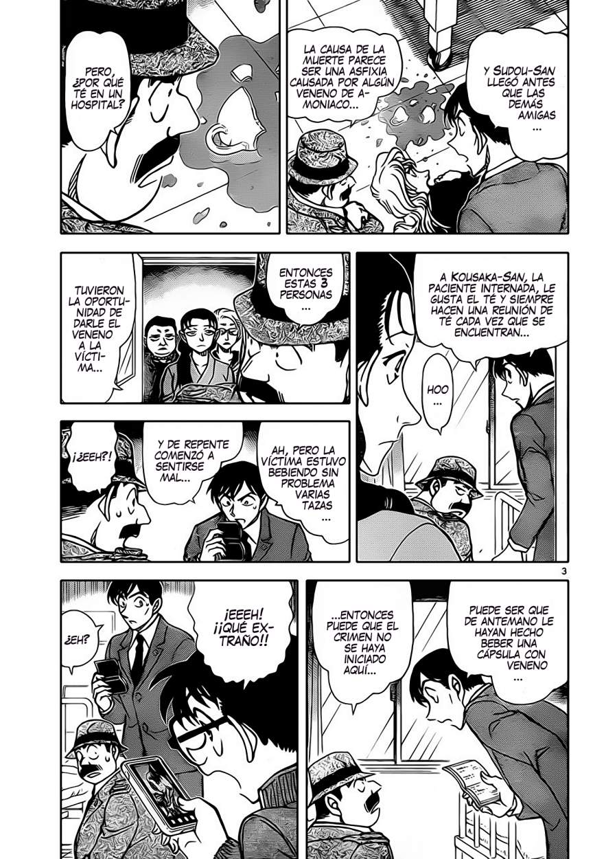 Detective Conan Capítulo 889 - Página 4 en español