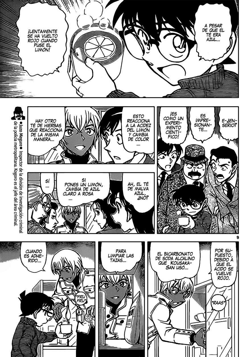 Detective Conan Capítulo 890 - Página 10 en español