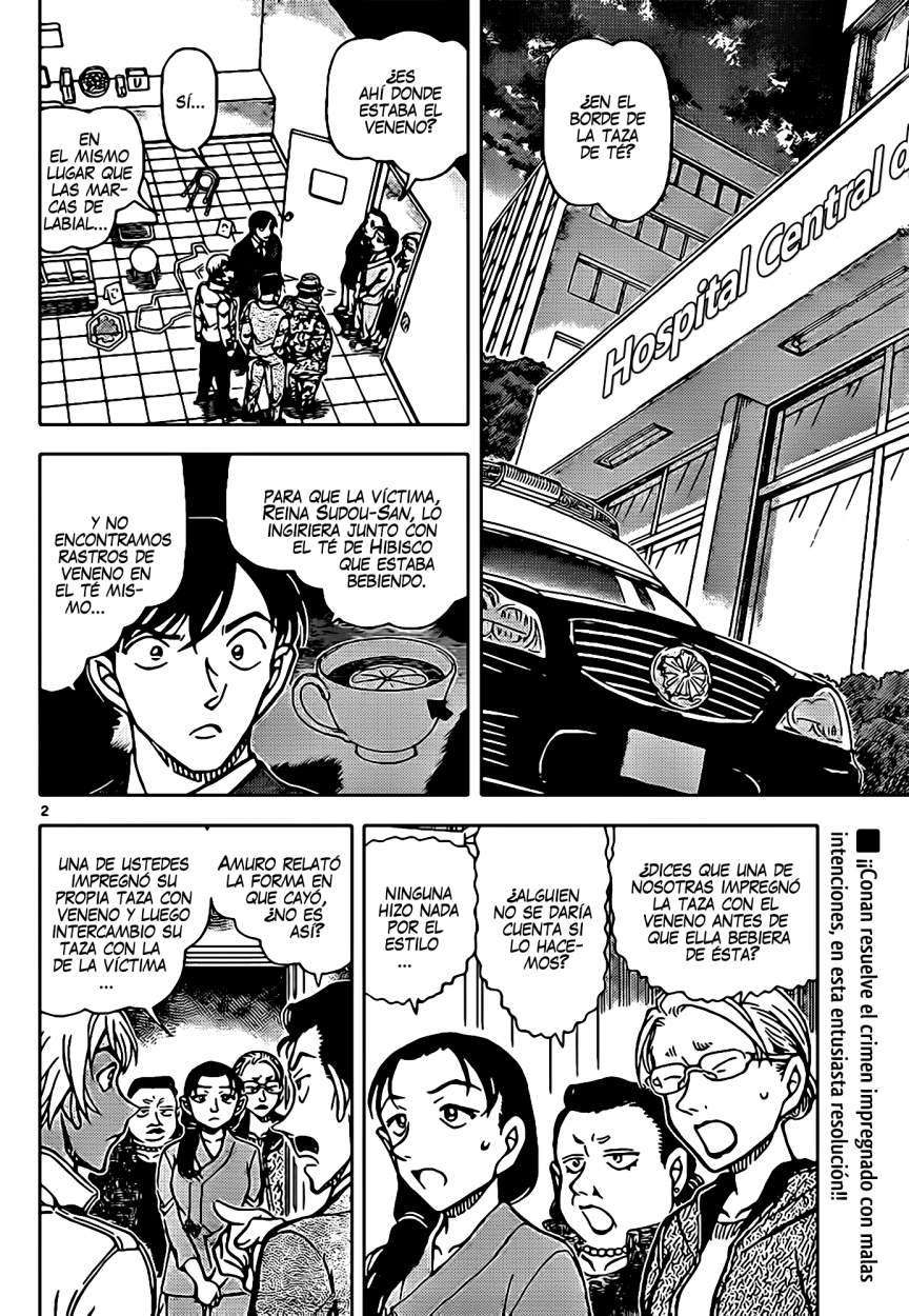 Detective Conan Capítulo 890 - Página 3 en español