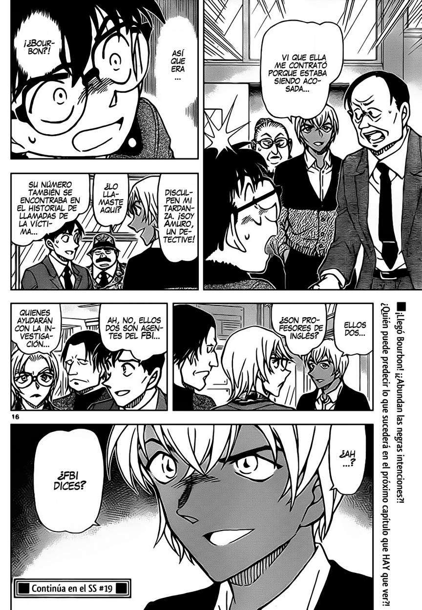 Detective Conan Capítulo 891 - Página 17 en español