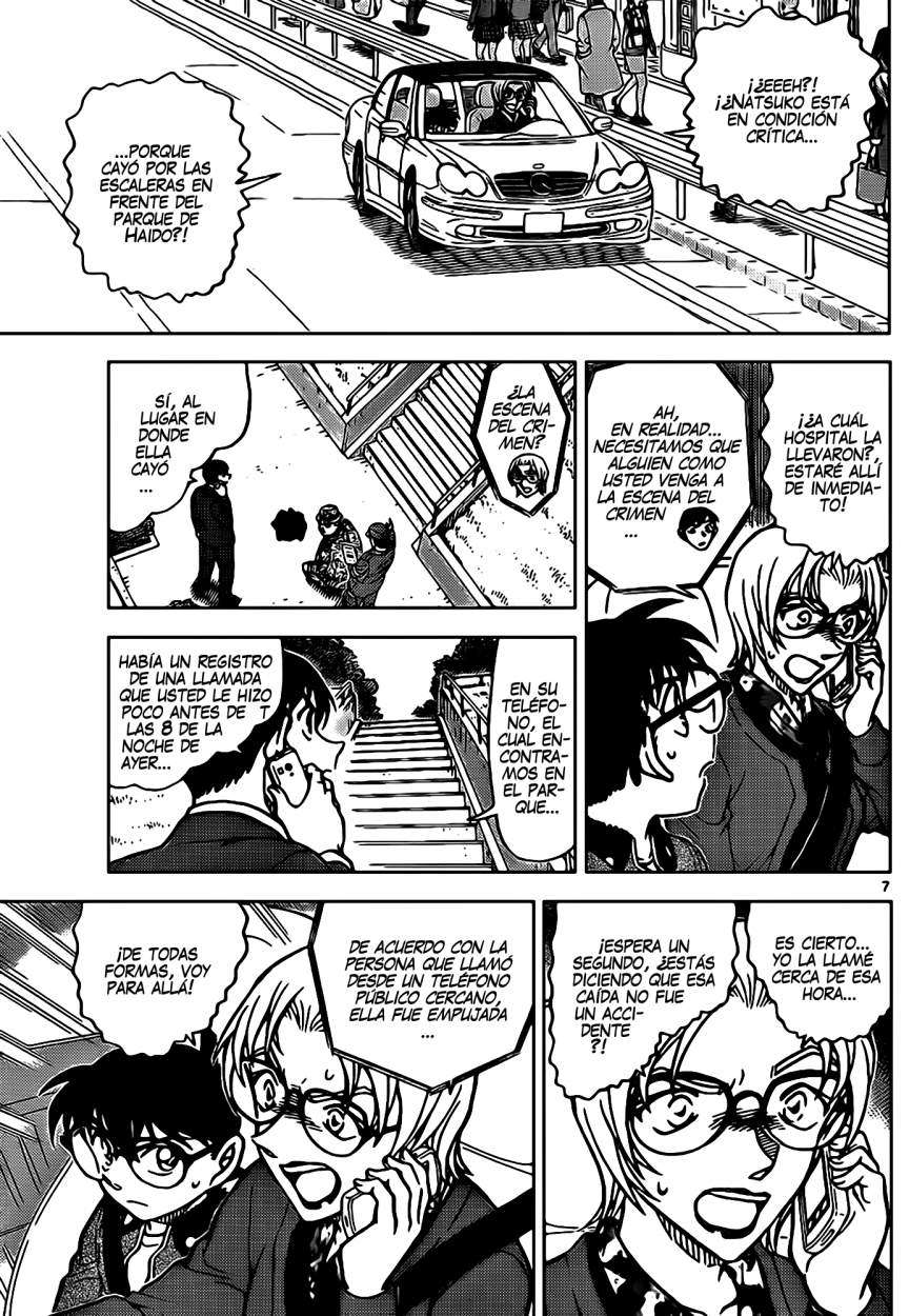Detective Conan Capítulo 891 - Página 8 en español