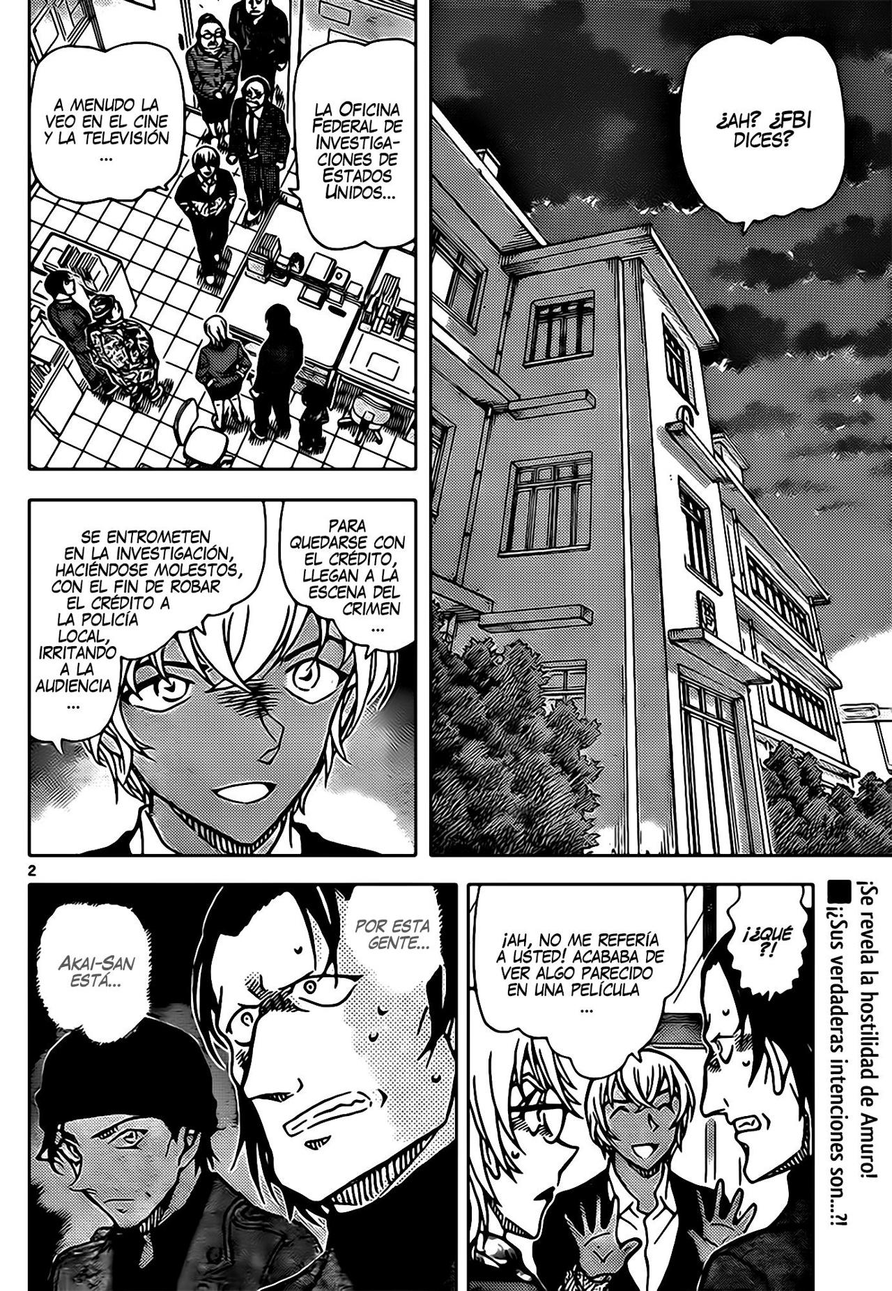 Detective Conan Capítulo 892 - Página 3 en español
