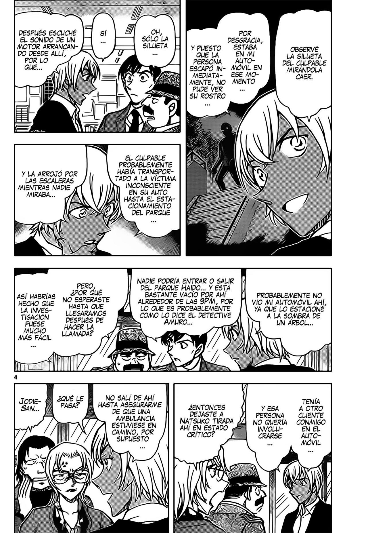 Detective Conan Capítulo 892 - Página 5 en español