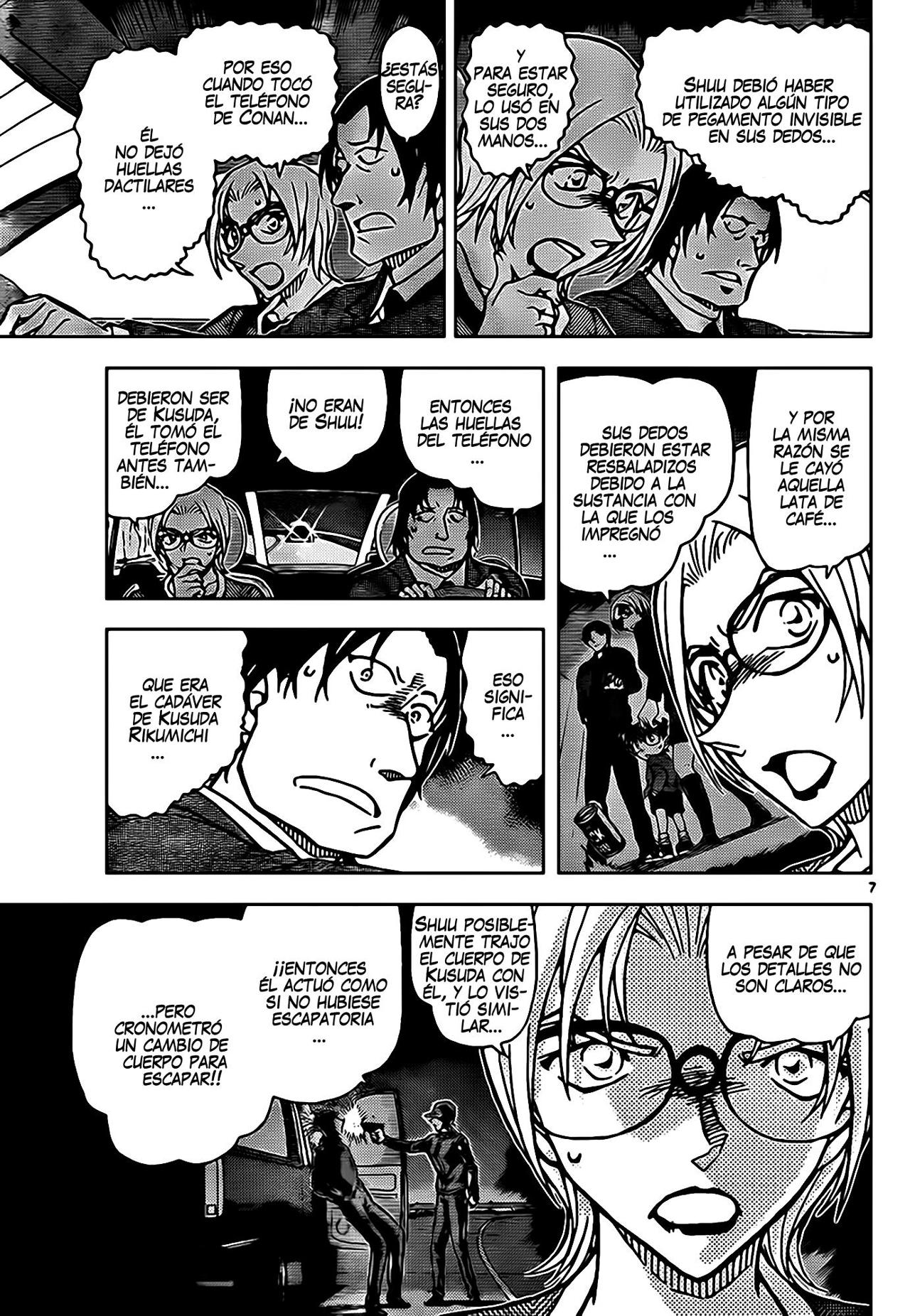 Detective Conan Capítulo 895 - Página 8 en español