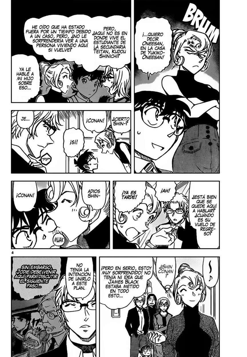 Detective Conan Capítulo 898 - Página 5 en español
