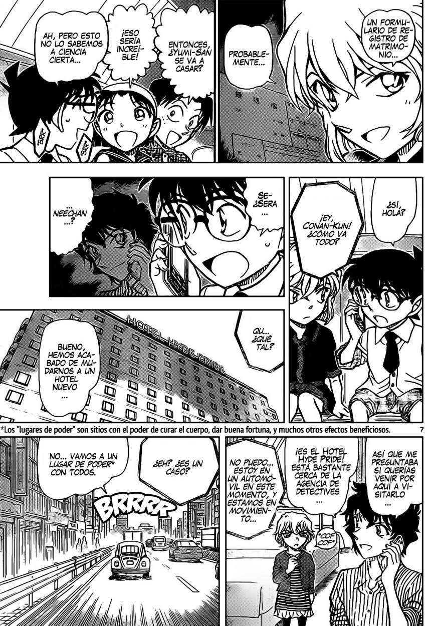 Detective Conan Capítulo 899 - Página 8 en español