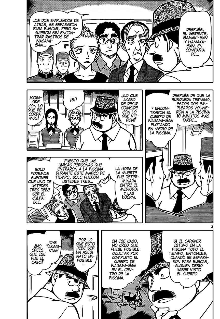 Detective Conan Capítulo 905 - Página 4 en español