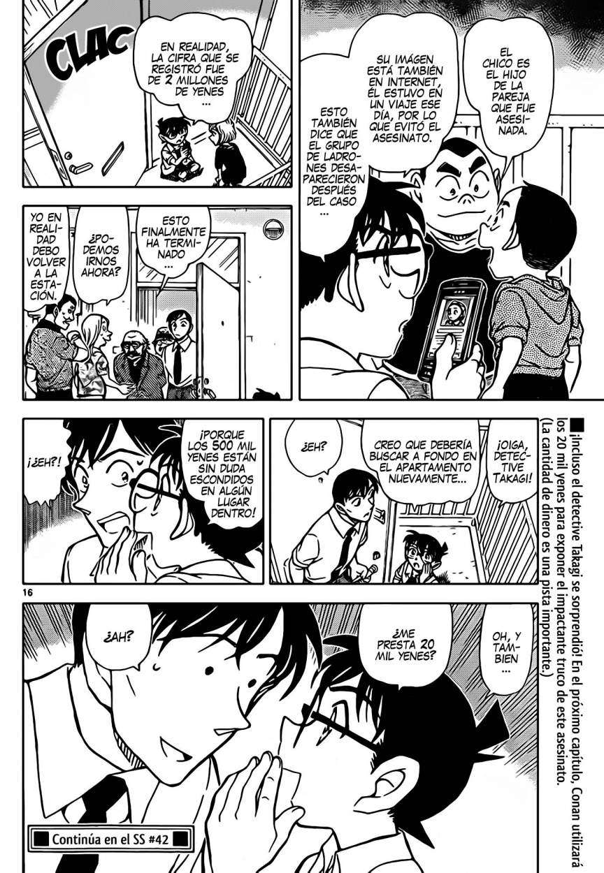 Detective Conan Capítulo 907 - Página 17 en español