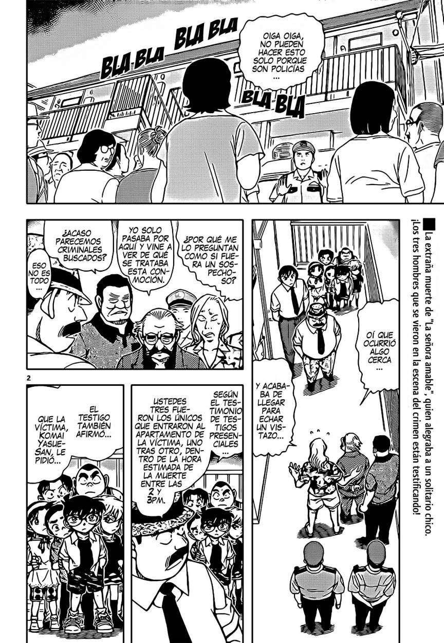 Detective Conan Capítulo 907 - Página 3 en español