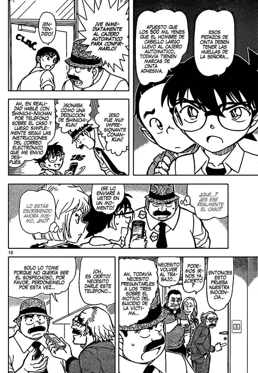 Detective Conan Capítulo 908 - Página 13 en español