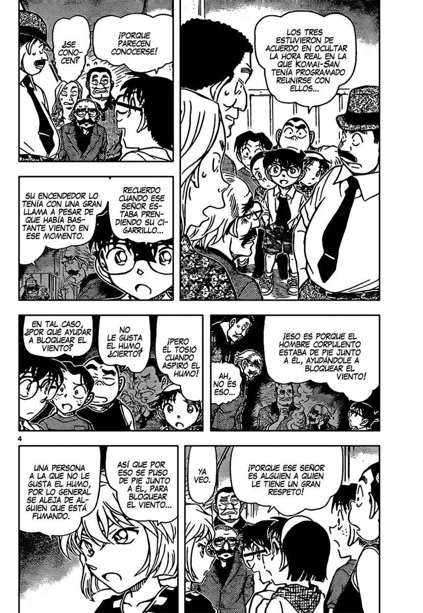 Detective Conan Capítulo 908 - Página 5 en español