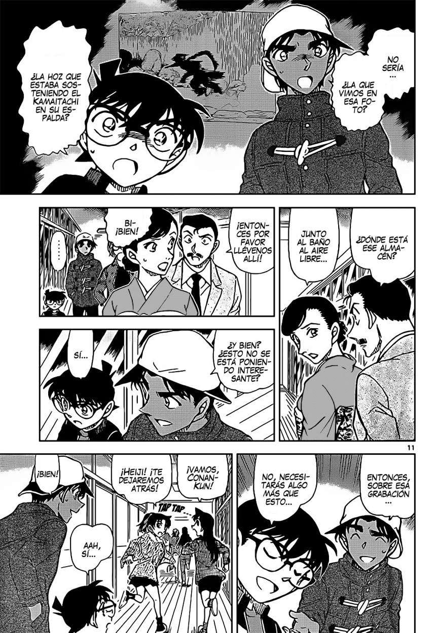 Detective Conan Capítulo 909 - Página 11 en español