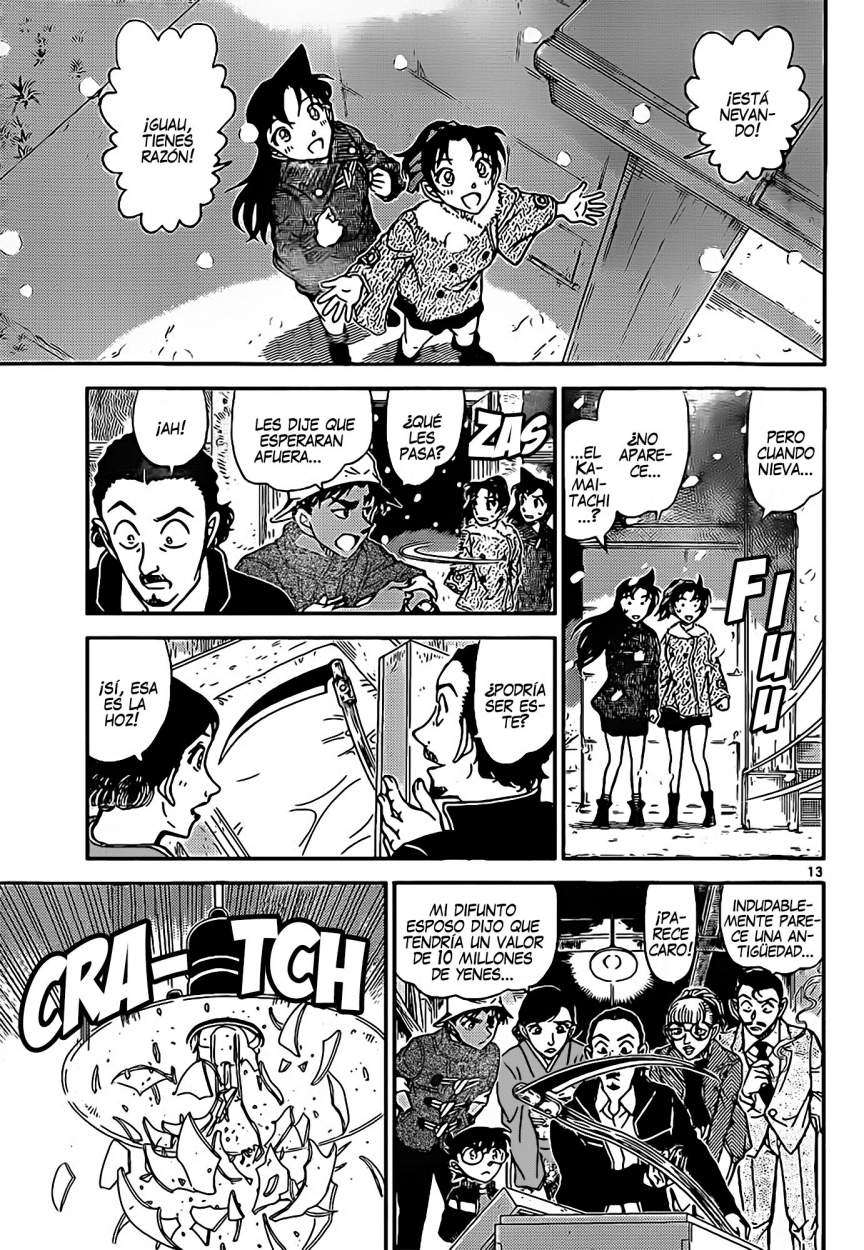 Detective Conan Capítulo 909 - Página 13 en español