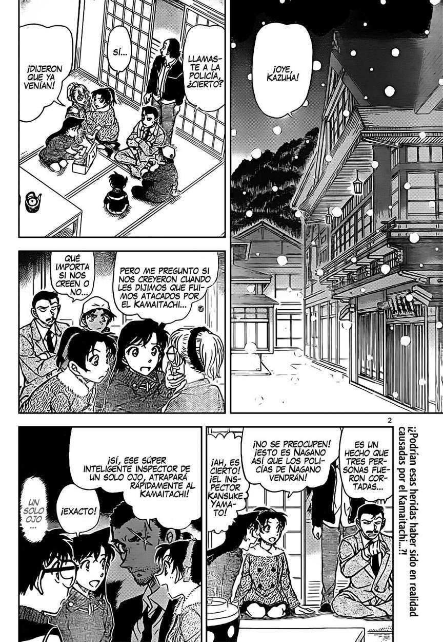 Detective Conan Capítulo 910 - Página 3 en español