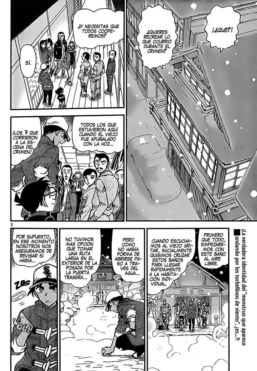 Detective Conan Capítulo 912 - Página 3 en español